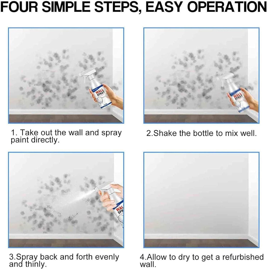 Wall Repair Paint Wall Spray |🔥FLAT 50% OFF SAVING🔥